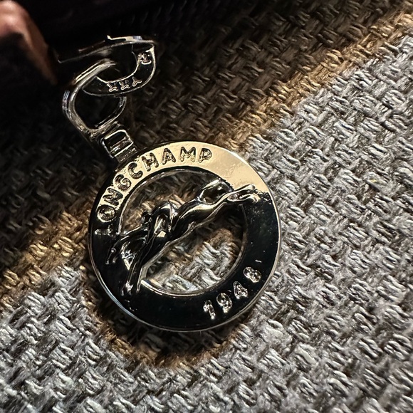 Longchamp mini Elegant Navy Blue Tote Bag - Picture 4 of 14